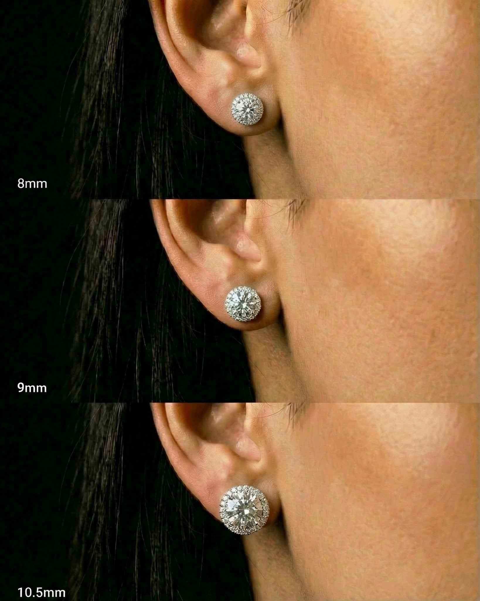 MOISSANITE ROYAL STUDS. - Drippy Amsterdam