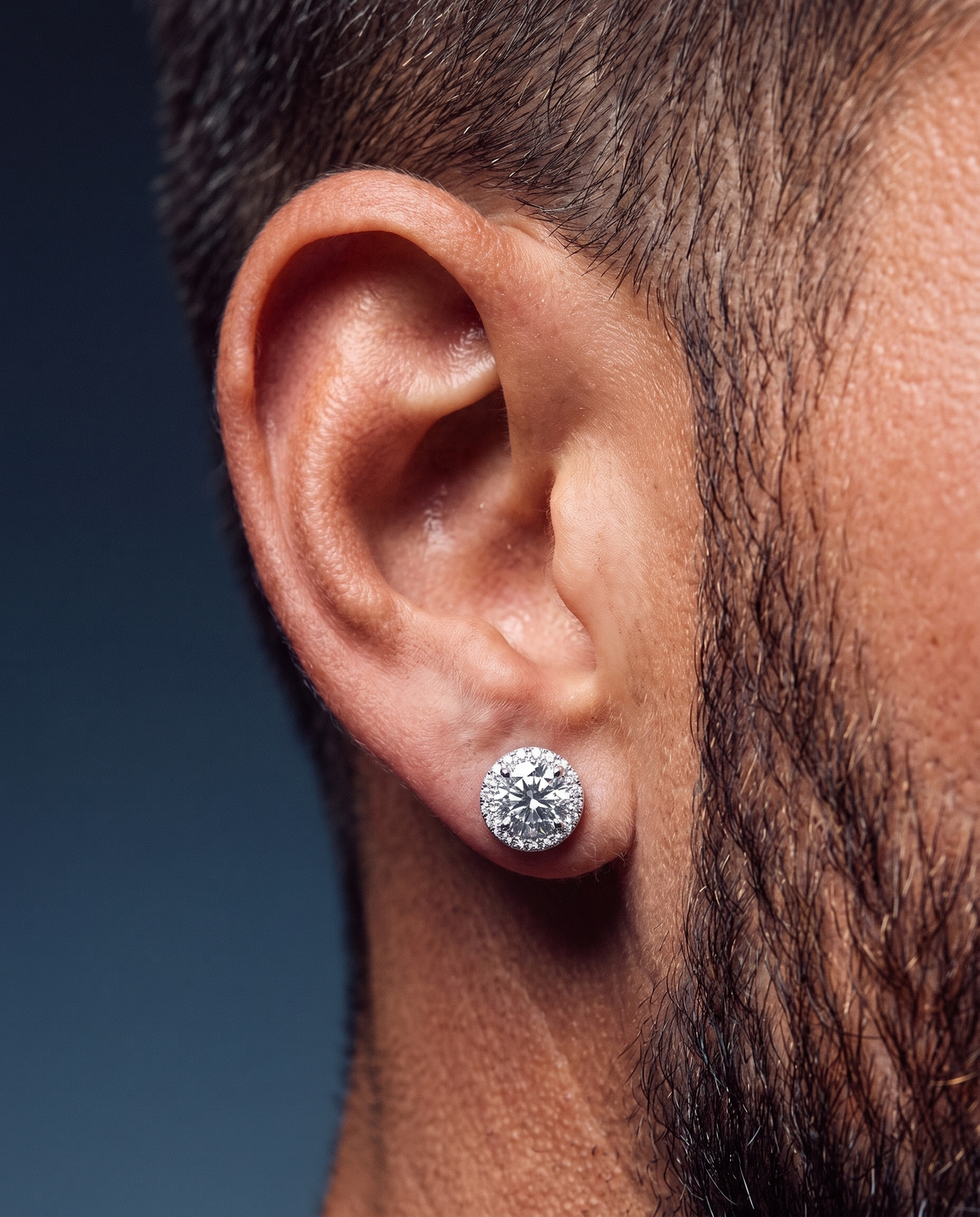 MOISSANITE ROYAL STUDS.