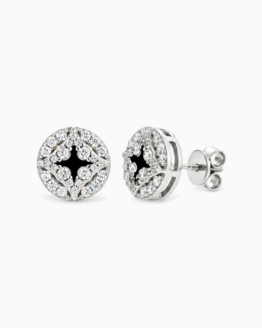MOISSANITE STAR POINTER STUDS. - Drippy Amsterdam