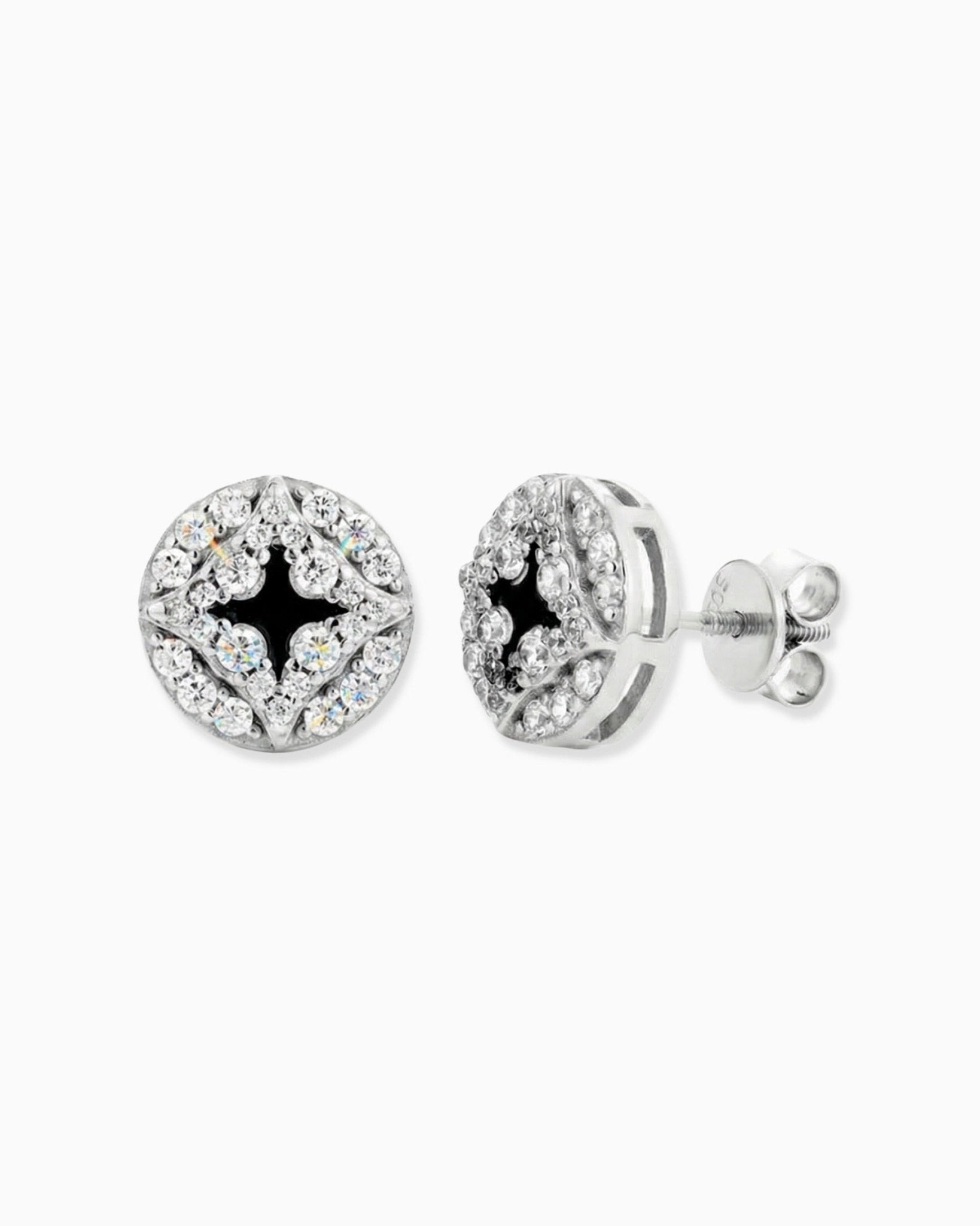 MOISSANITE STAR POINTER STUDS. - Drippy Amsterdam