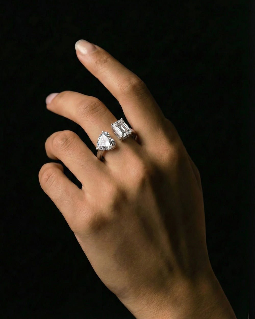 MOISSANITE SUMMER LOVE RING. - Drippy Amsterdam