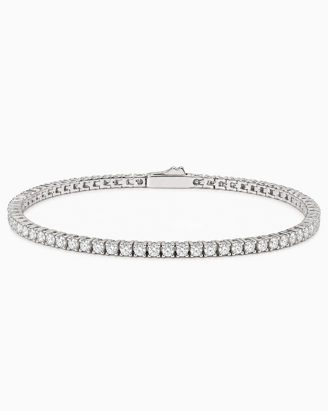 MOISSANITE TENNIS BRACELET. - 2MM