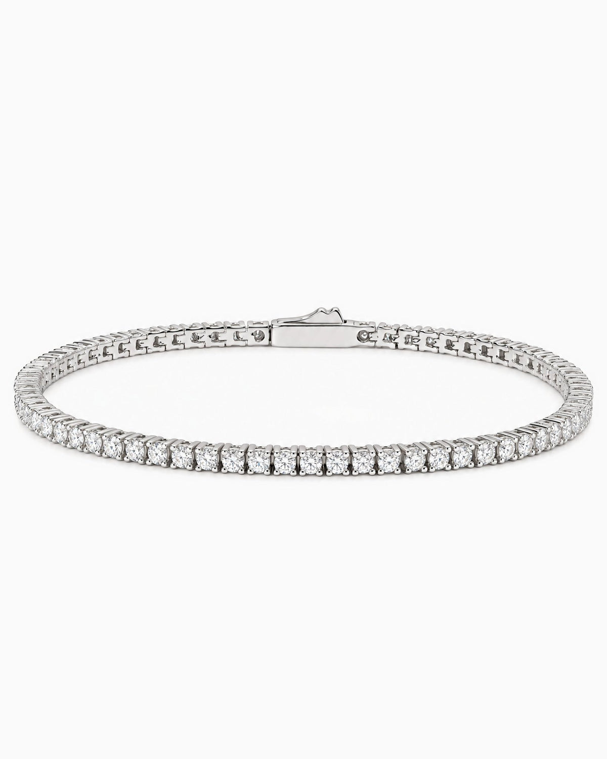 MOISSANITE TENNIS BRACELET. - 2MM