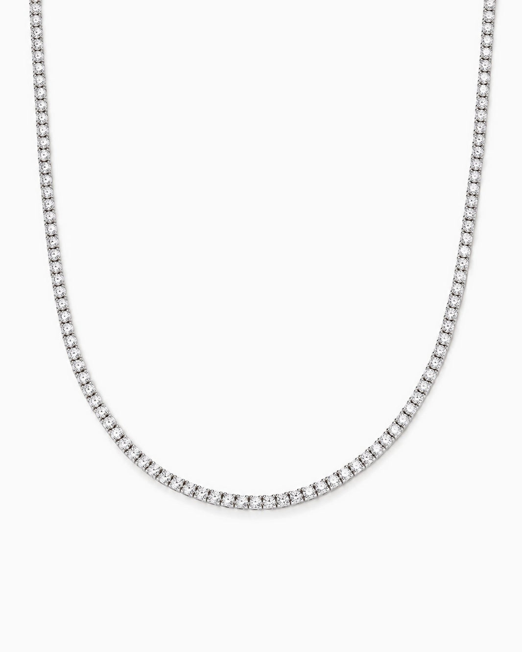 MOISSANITE TENNIS CHAIN. - 2MM