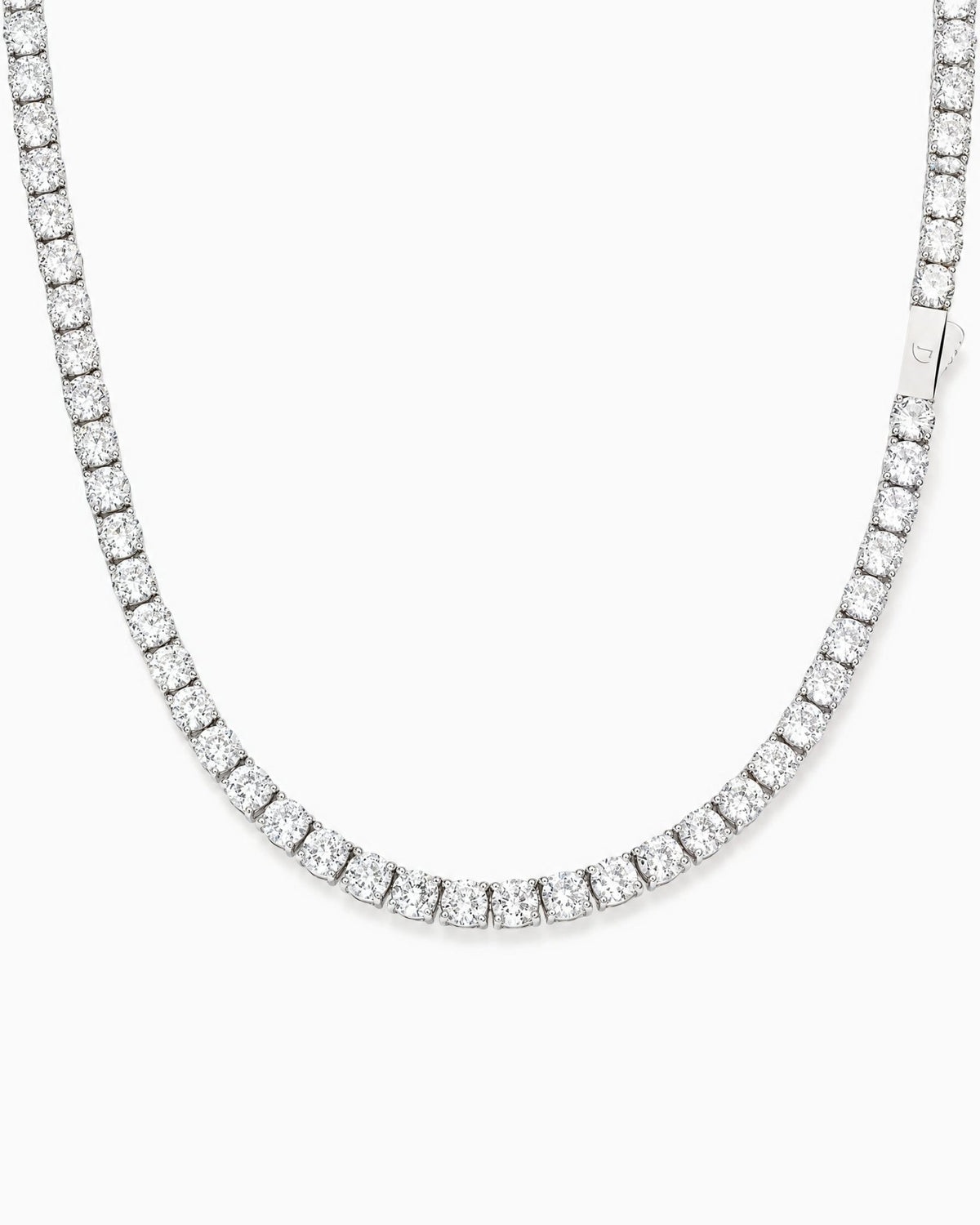 MOISSANITE TENNIS CHAIN. - 5MM