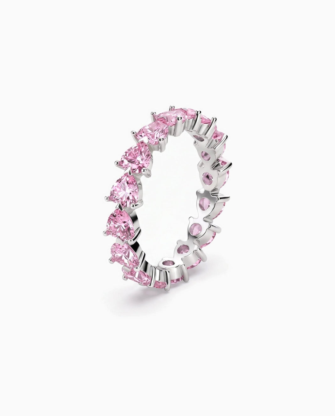 PINK LOVE RING. - 925 - Drippy Amsterdam