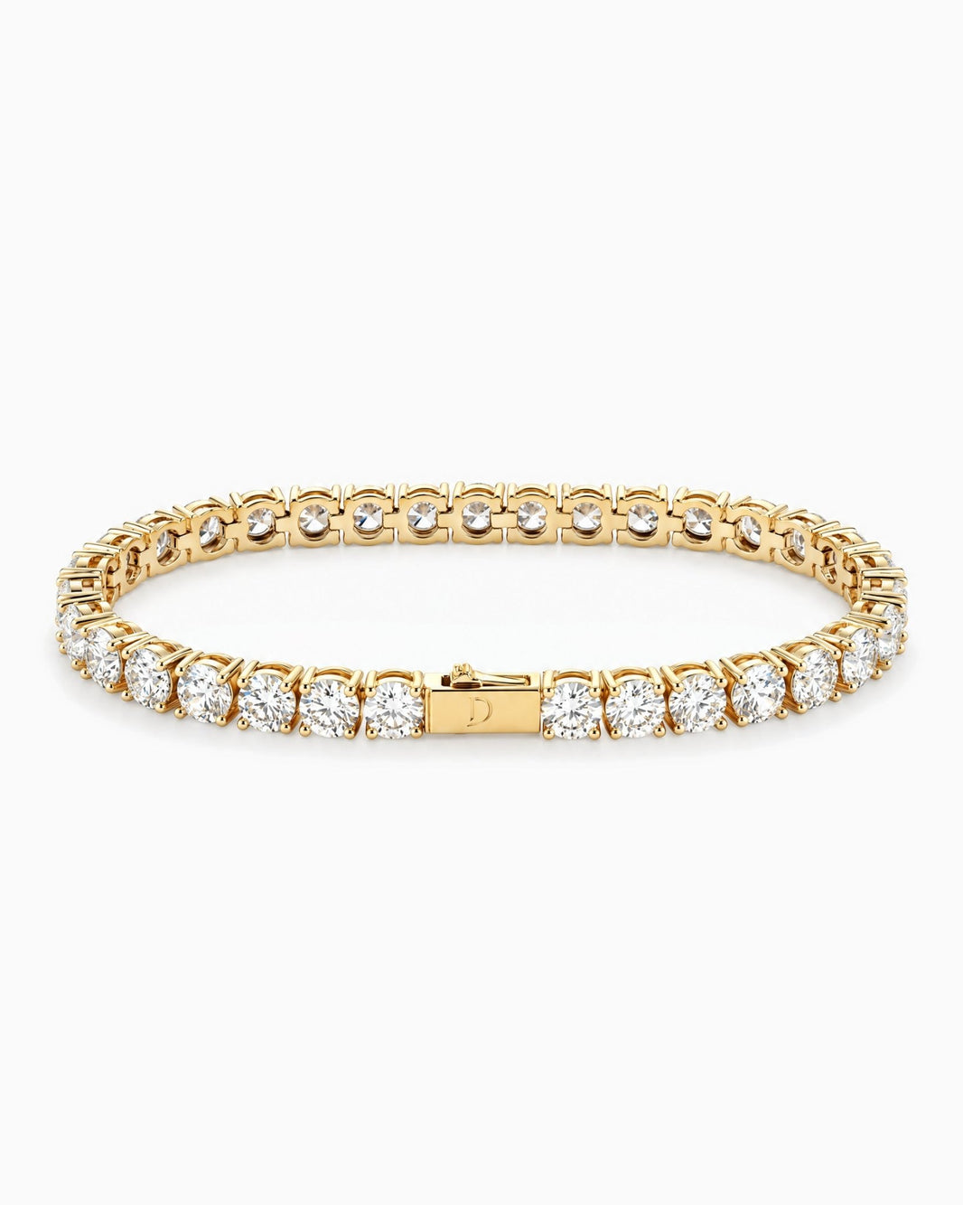 TENNISBOY BRACELET. - 5MM GOLD