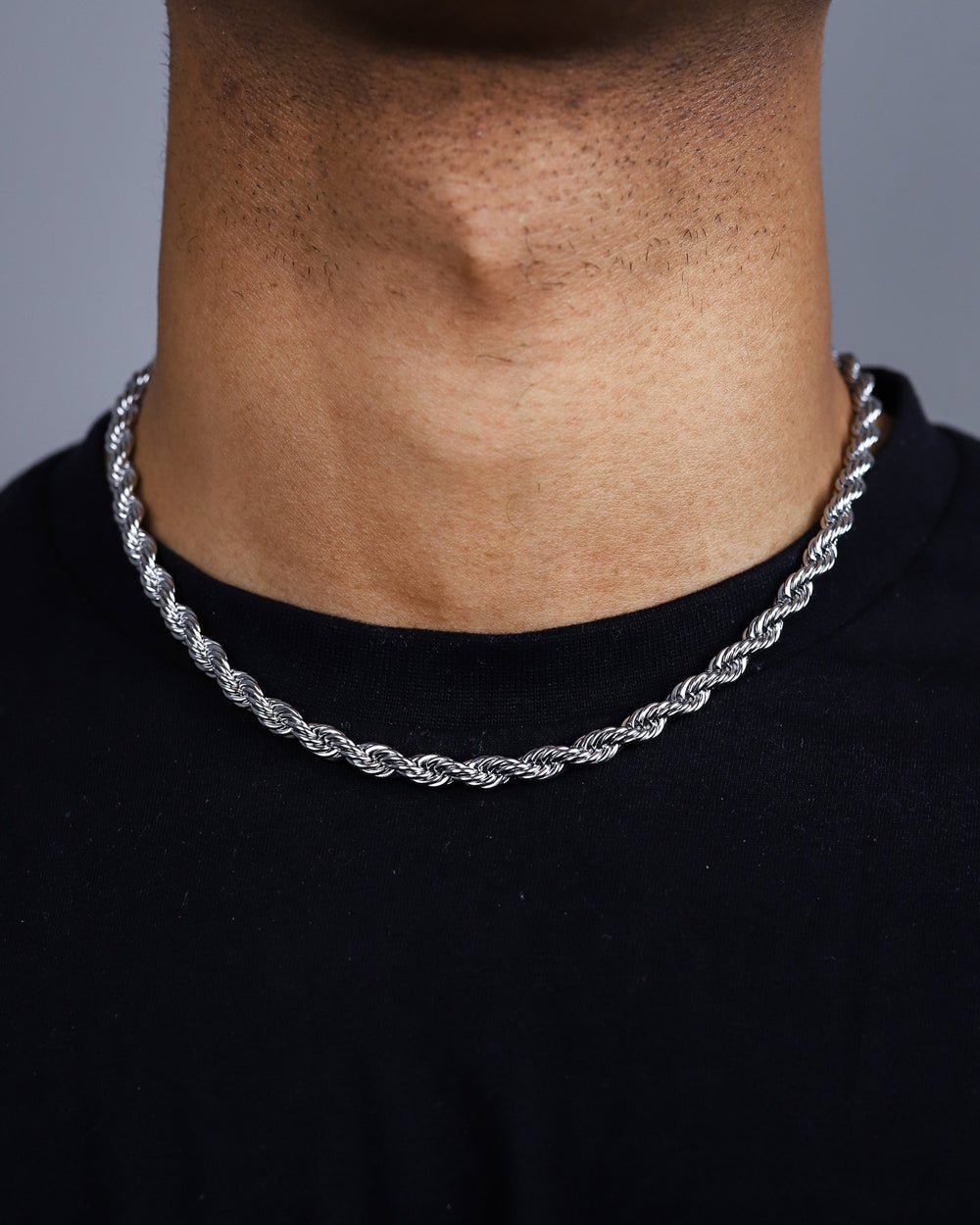 CLEAN ROPE. - 6MM WHITE GOLD - Drippy Amsterdam