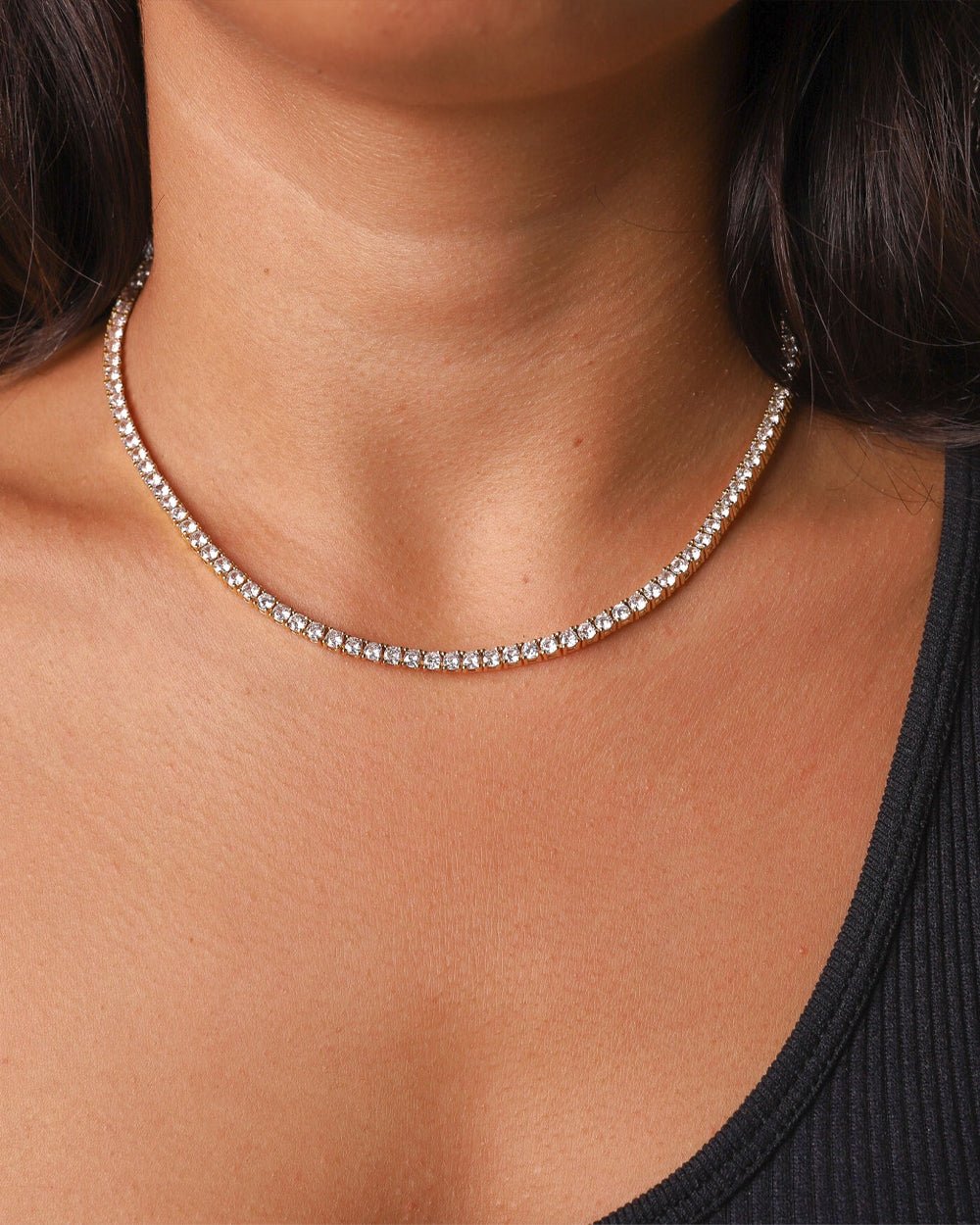 ICE BREAKER CHAIN. - 3MM WHITE GOLD - Drippy Amsterdam